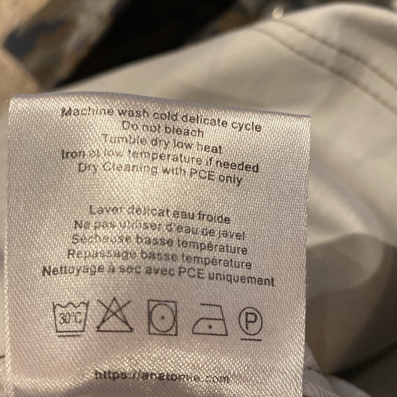 Anatomie Karo Travel Cargo Pants Slim Fit Camo Stretch Travel Commute Size XS - Picture 7 of 9